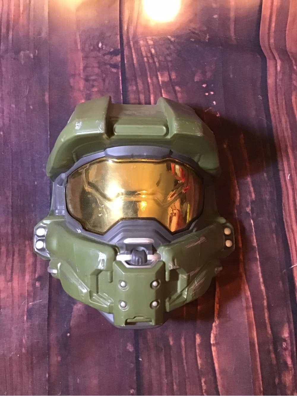 Halo master chief child’s Halloween mask 2015 Microsoft